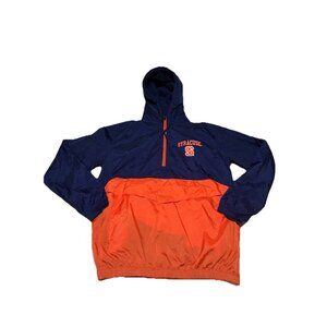 Syracuse Orange Pullover Windbreaker Jacket Small Rivalry Threads NCAA Hoodie